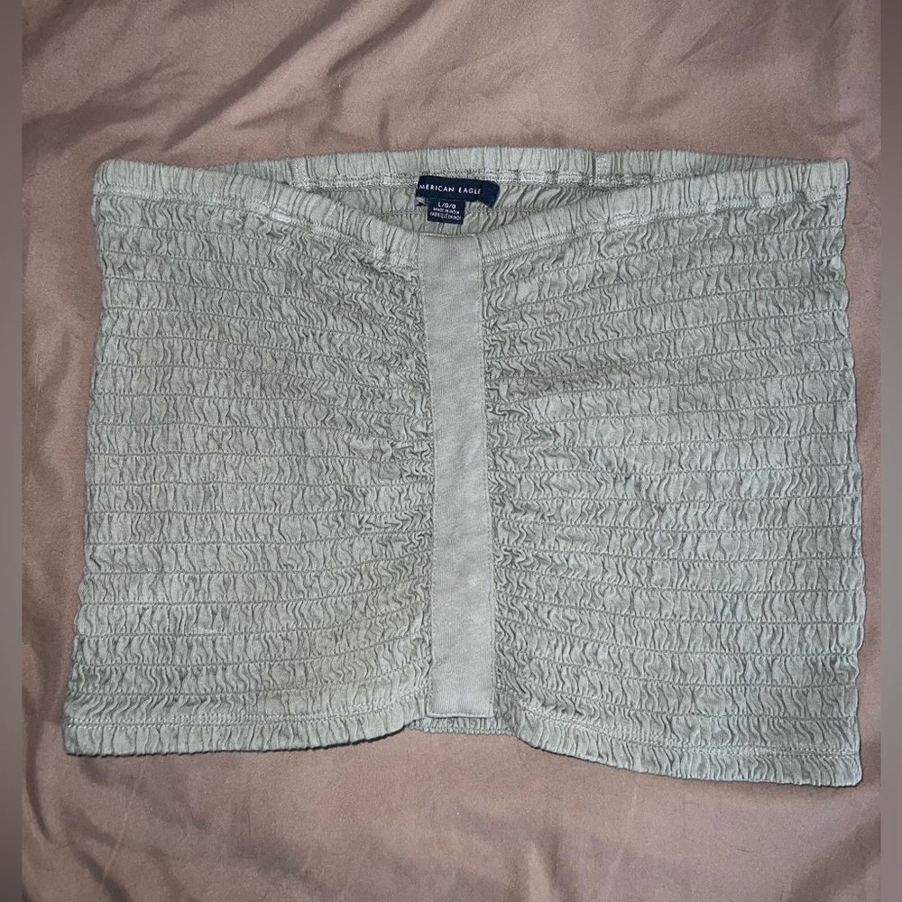 American Eagle light green tube top